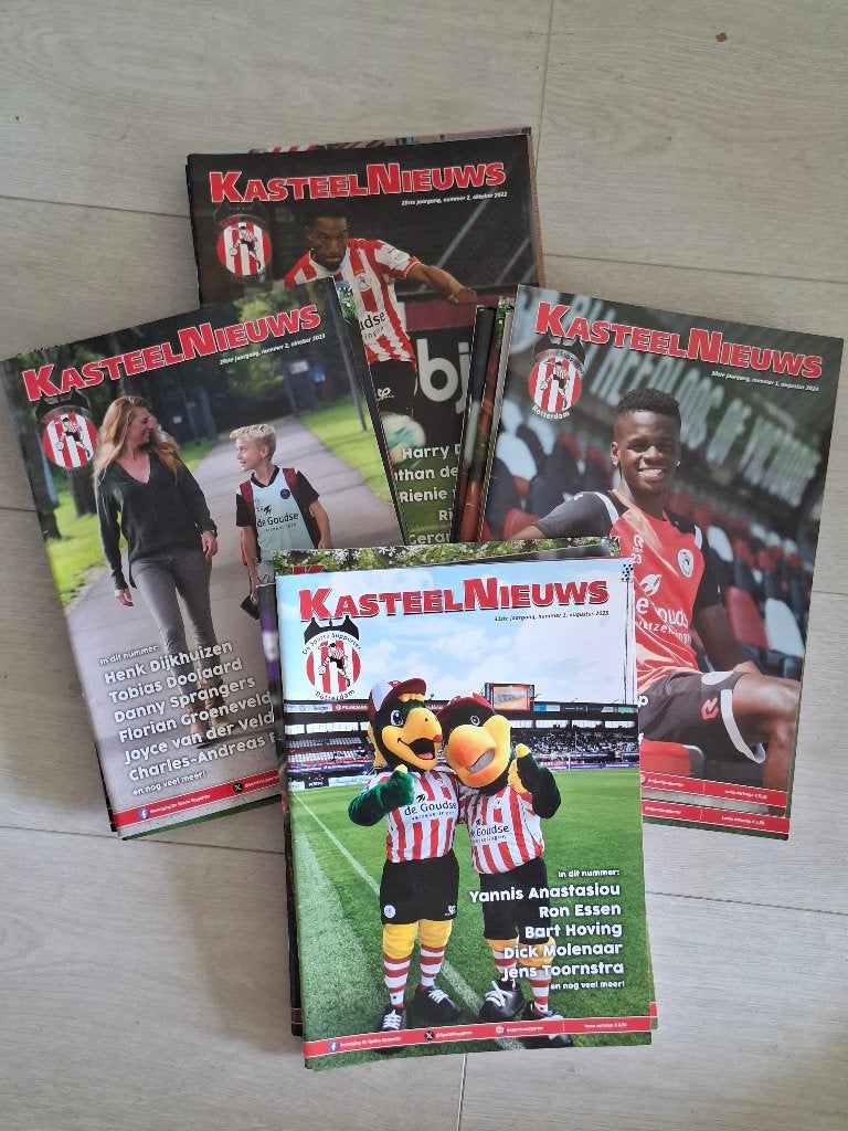 Sparta Kasteel Nieuws, Ophalen, Zo goed als nieuw, Sparta, Boek of Tijdschrift