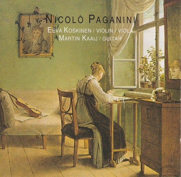 PAGANINI Sonata in c CD KOSKINEN KAAIJ ERASMUS NIEUWSTAAT, Ophalen of Verzenden, Romantiek, Zo goed als nieuw, Kamermuziek