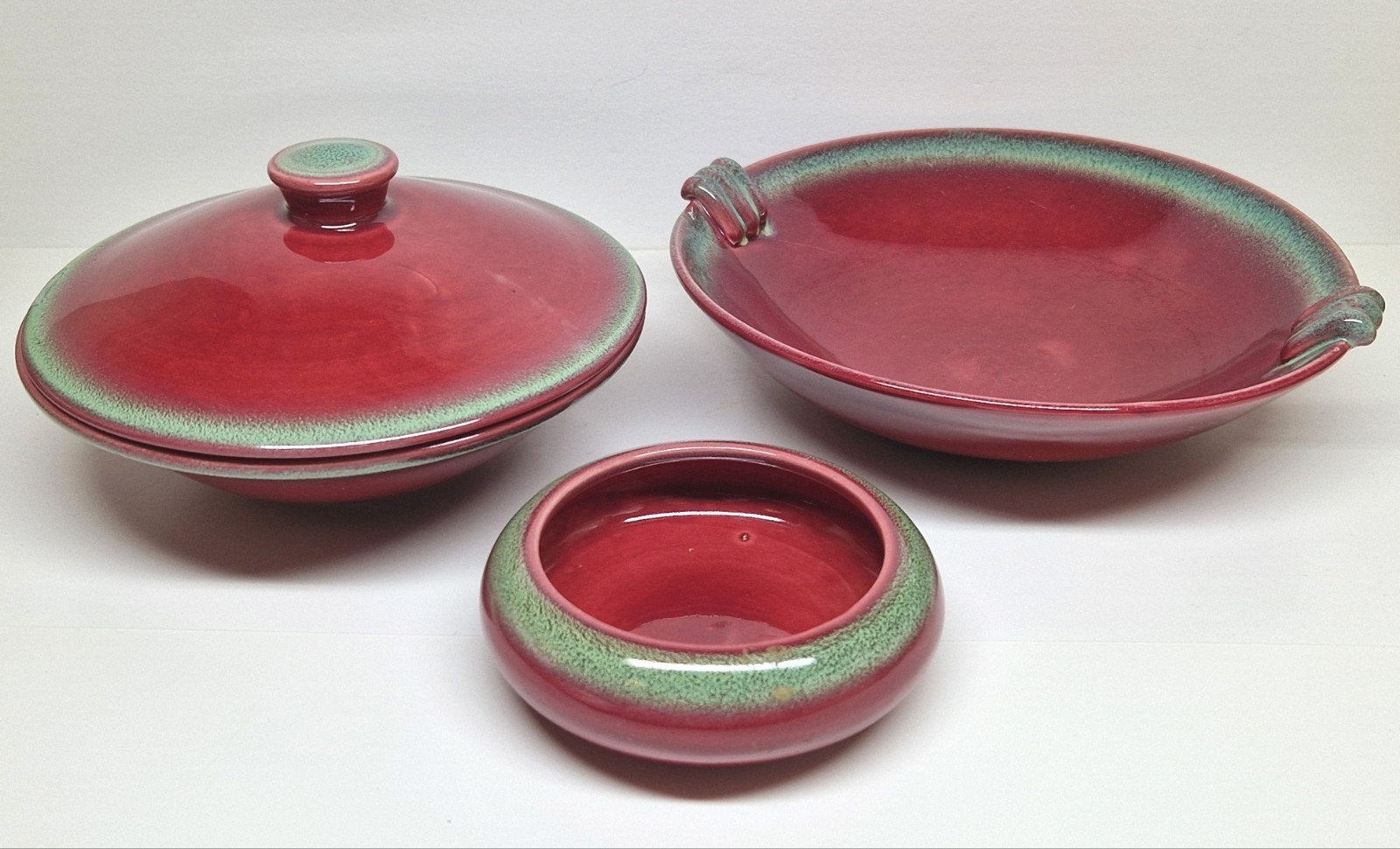 Gouds platelen set Plateelbakkerij Zuid-Holland Gouda., Ophalen of Verzenden