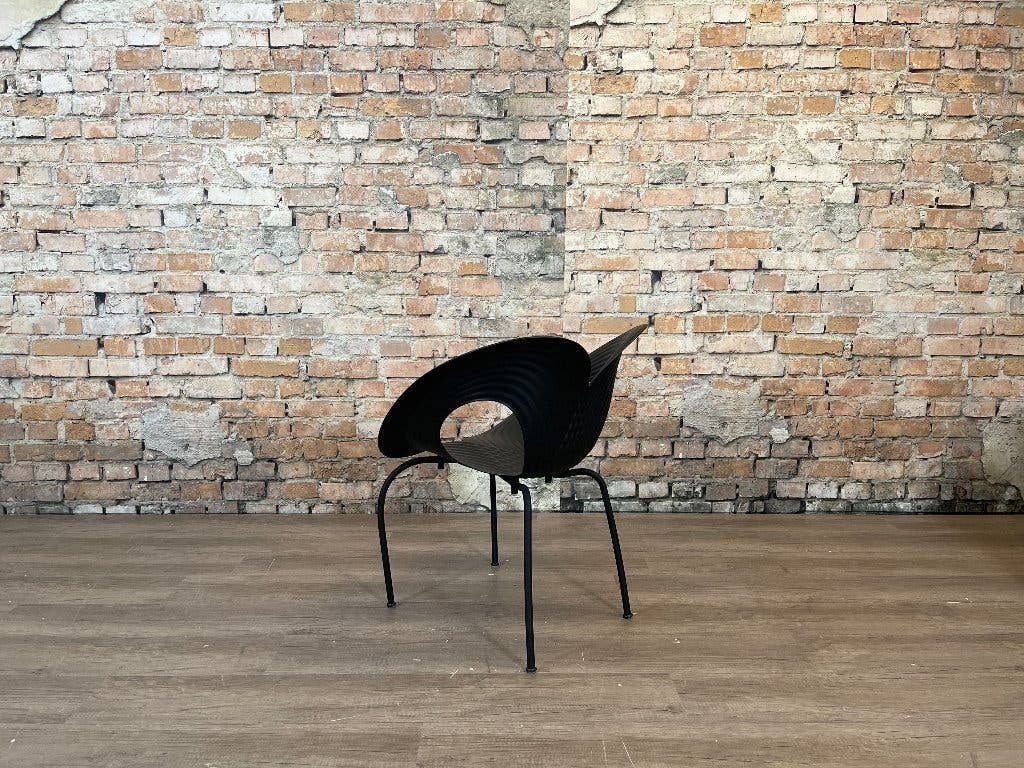 Moroso Ripple Chair – Zwart kunststof | Ron Arad, Ophalen, Twee, Zwart, Design