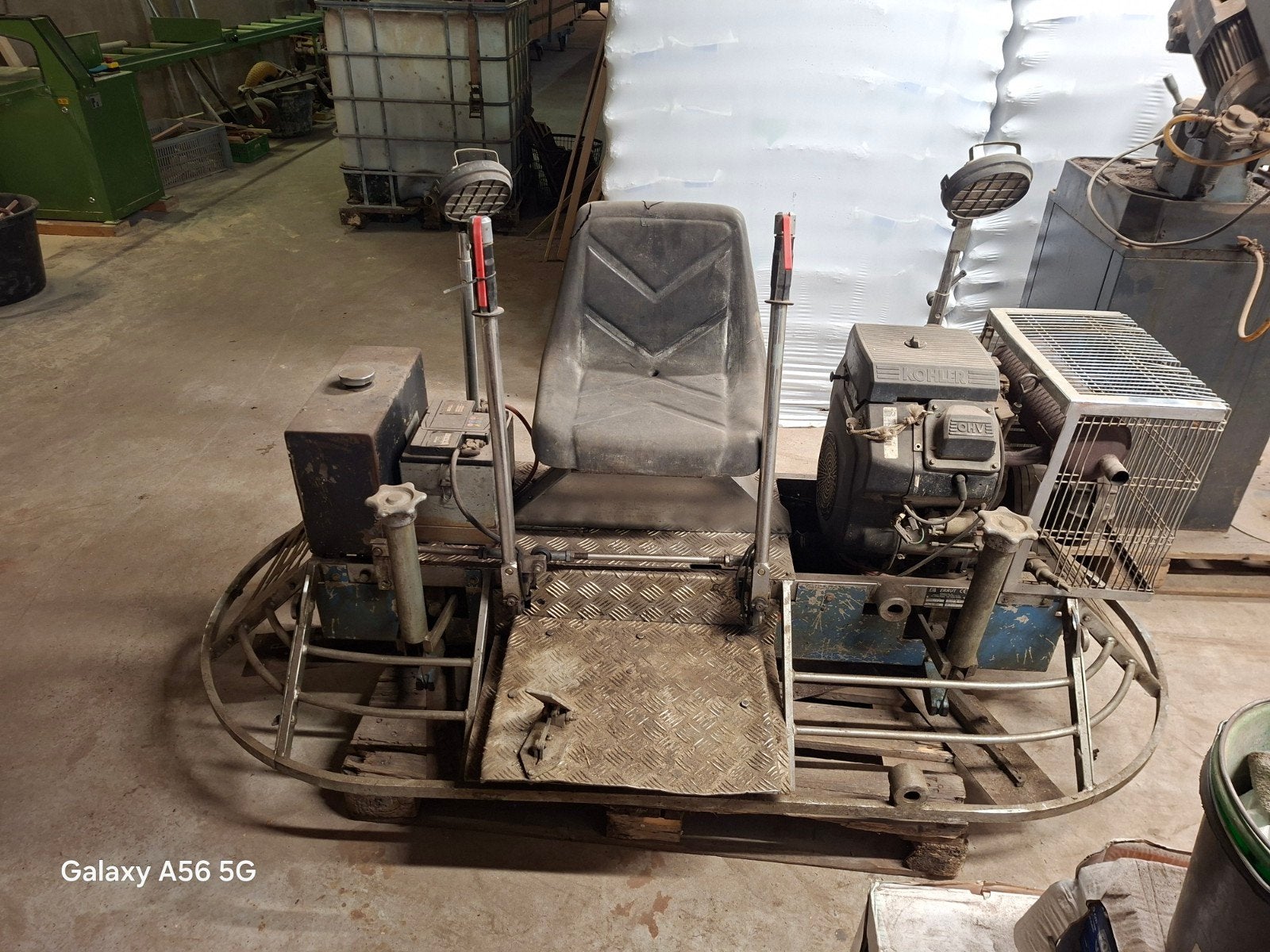 ERRUT CE Ride-on troffelmachine met Kohler motor, Ophalen of Verzenden