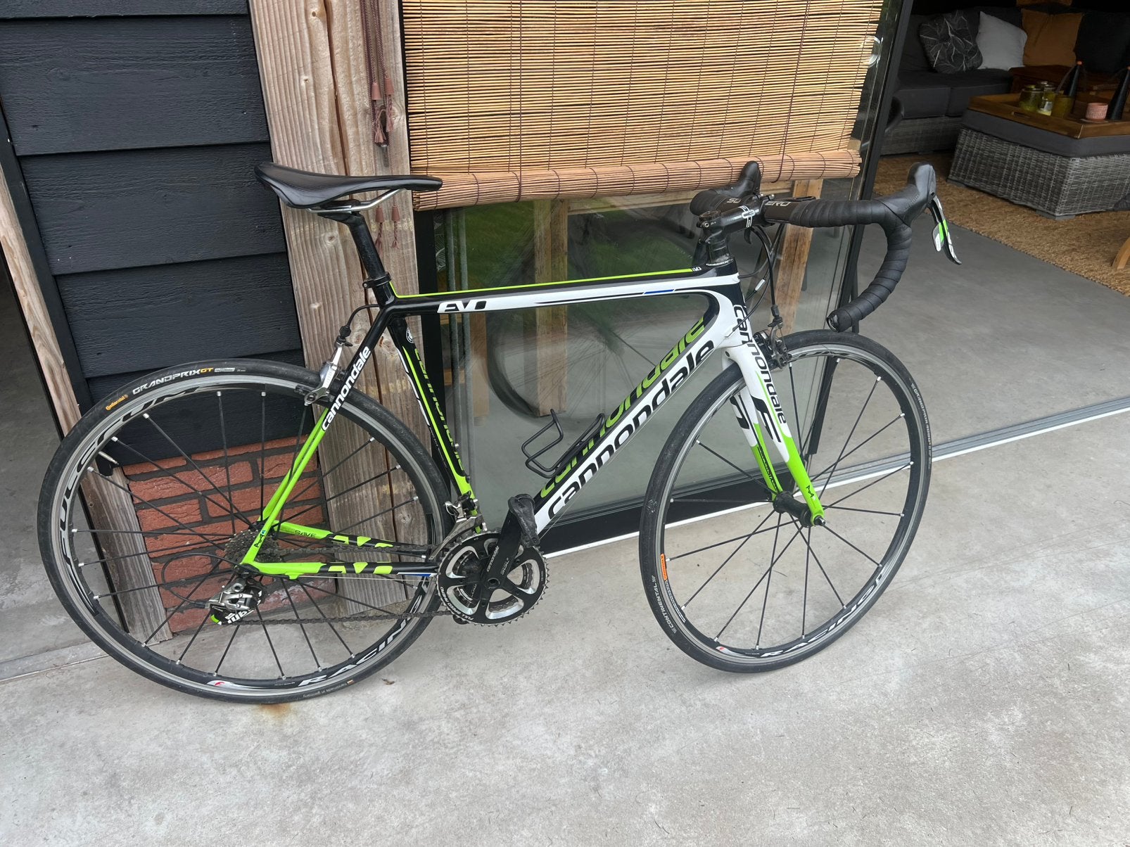 Cannondale super six evo 56 cm sram red, 28 inch, Gebruikt, Velgrem, Meer dan 20 versnellingen