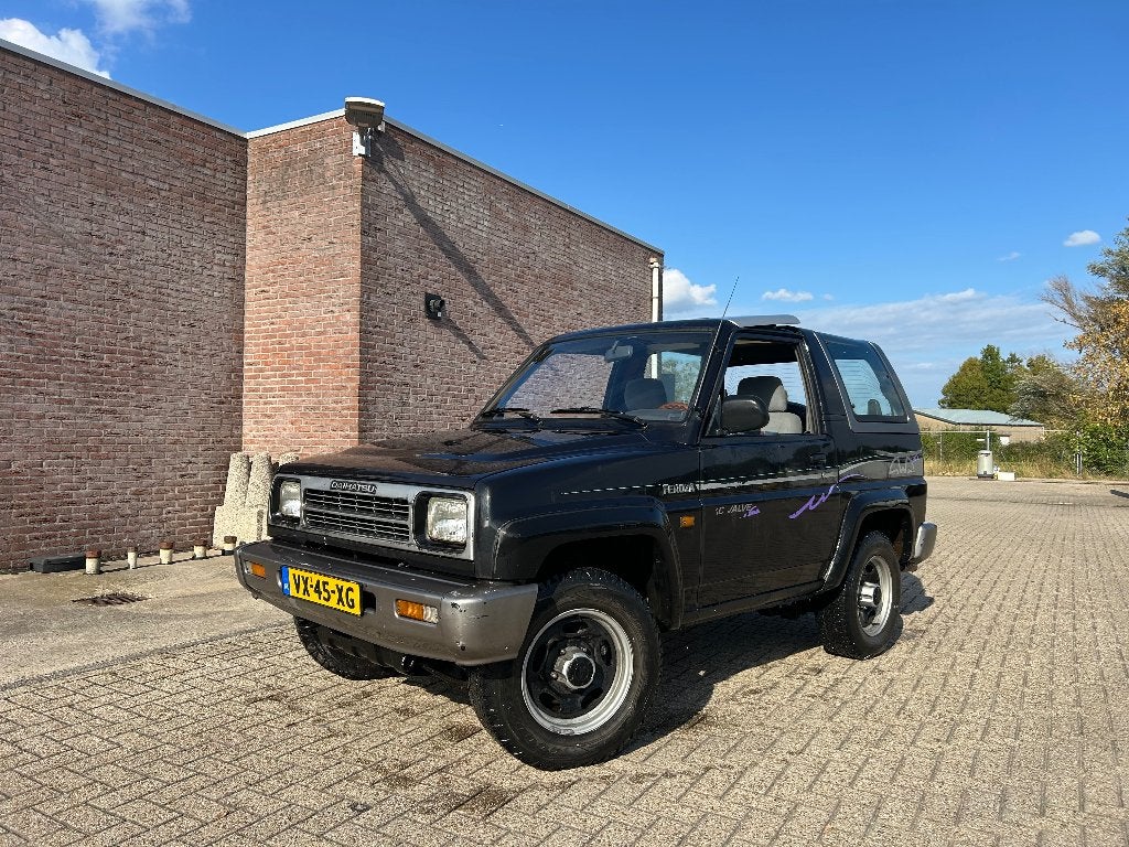 Daihatsu Feroza 1.6 Softtop DX 4WD 1993, Stof, Daihatsu, 4 cilinders, 1589 cc