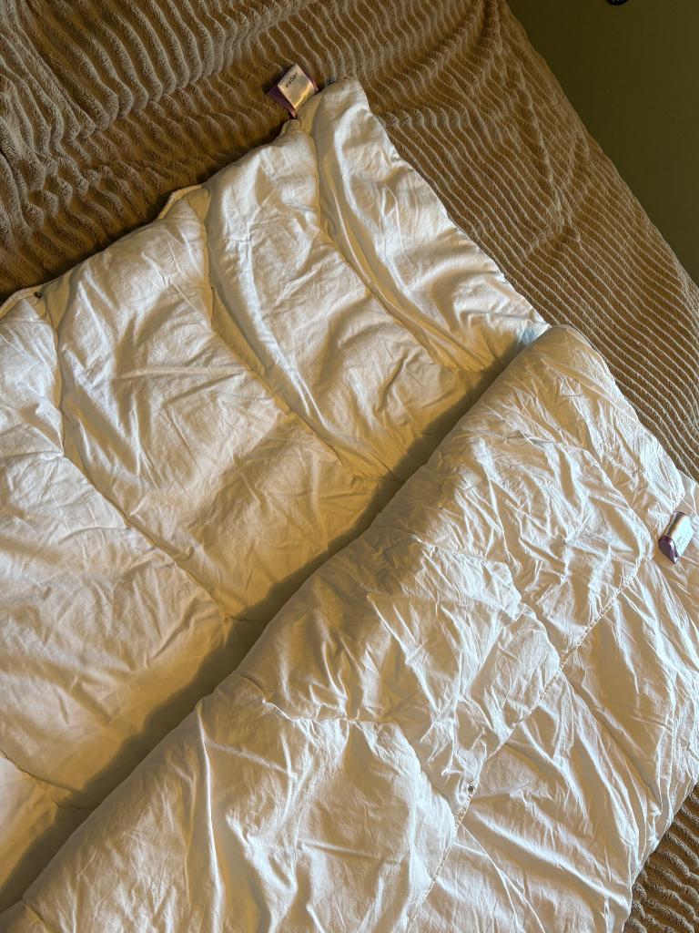Peuterdekbed, Kinderen en Baby's, Kinderkamer | Beddengoed, Ophalen, Jongetje of Meisje, Wit, Dekbedovertrek