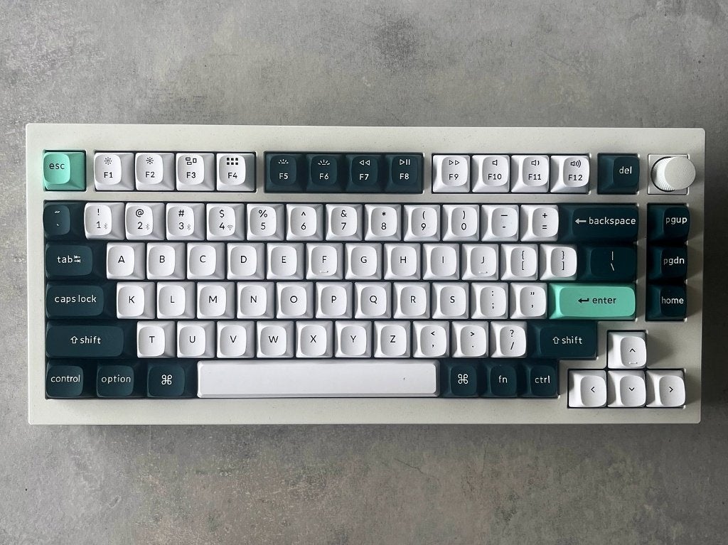 Keychron Q1 HE 75% draadloos magnetisch toetsenbord + doos, Keychron, Multi-device, Ophalen of Verzenden, Zo goed als nieuw