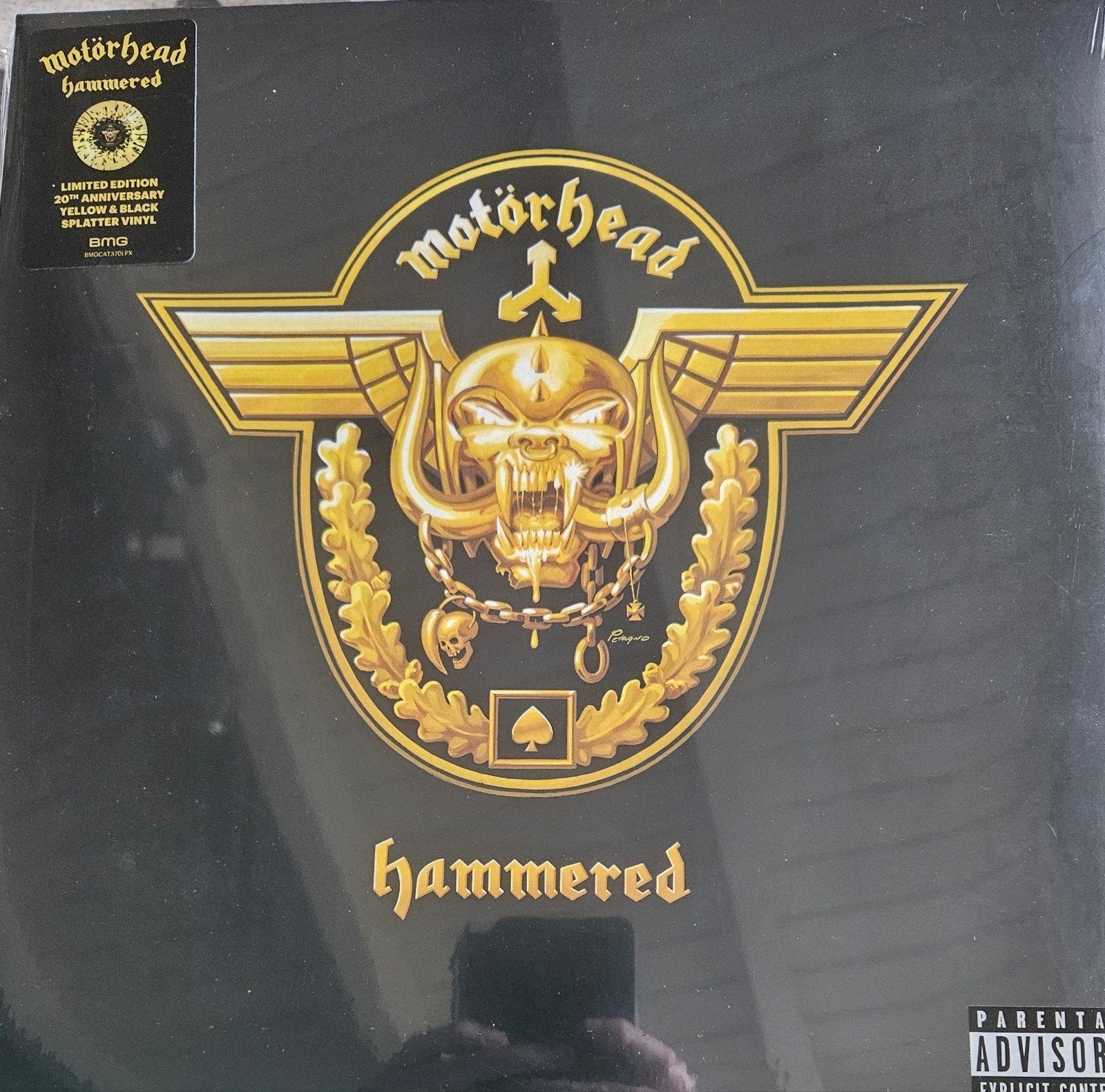 Motorhead, Hammered, Colored vinyl, Ophalen of Verzenden, Nieuw in verpakking, 12 inch