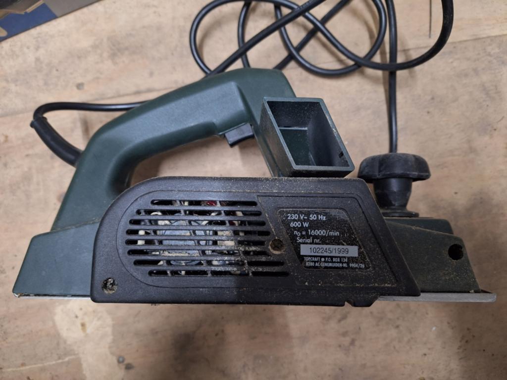 Electrische schaafmachine, Ophalen of Verzenden, 1200 watt of meer, Bandschuurmachine