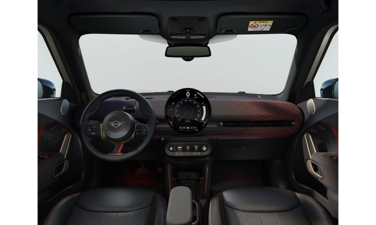 MINI Aceman E JCW John Cooper Works Trim | Pakket M, Auto's, Stof, Zwart, 258 pk, Wit