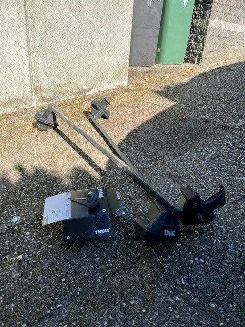 Te koop Thule dakdrager voor Toyota Corolla Verso, Auto diversen, Ophalen of Verzenden, Gebruikt