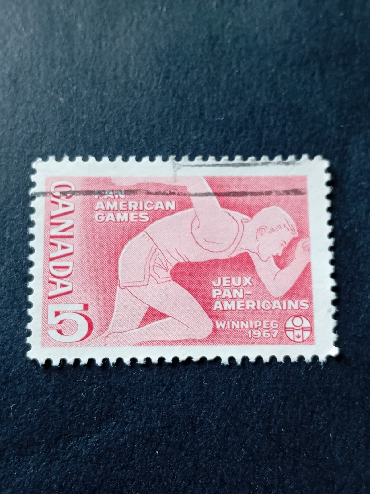 Canada postzegel Pan-Amerikaanse Spelen 1967, Ophalen of Verzenden, Sport