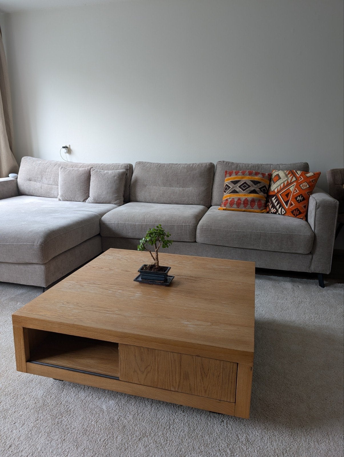 Salontafel Loods5 100x100cm, Huis en Inrichting, Ophalen, 100 tot 150 cm, 50 tot 100 cm, Zo goed als nieuw