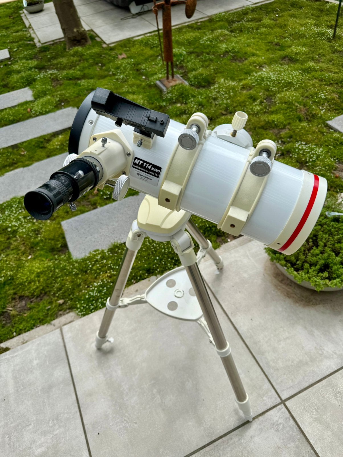Bresser Nano NT-114, Ophalen, Gebruikt, 80 tot 200 mm, Met statief