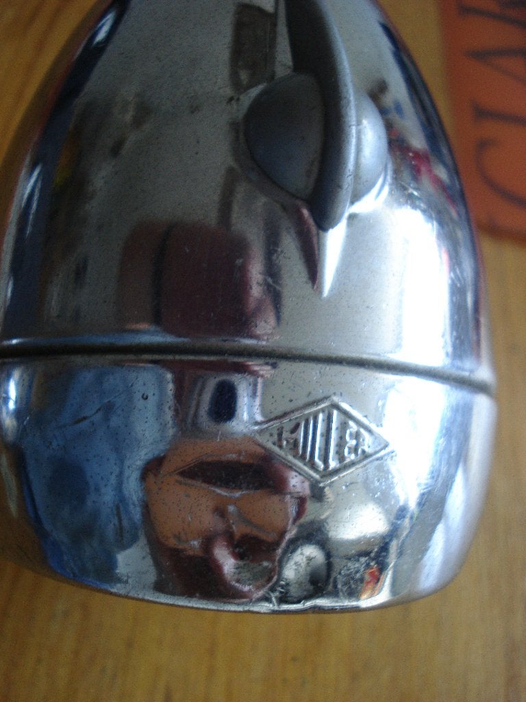 Miller oldtimer koplamp brommer fiets onderdelen verzenden, Ophalen, Gebruikt, Koplamp, Overige merken