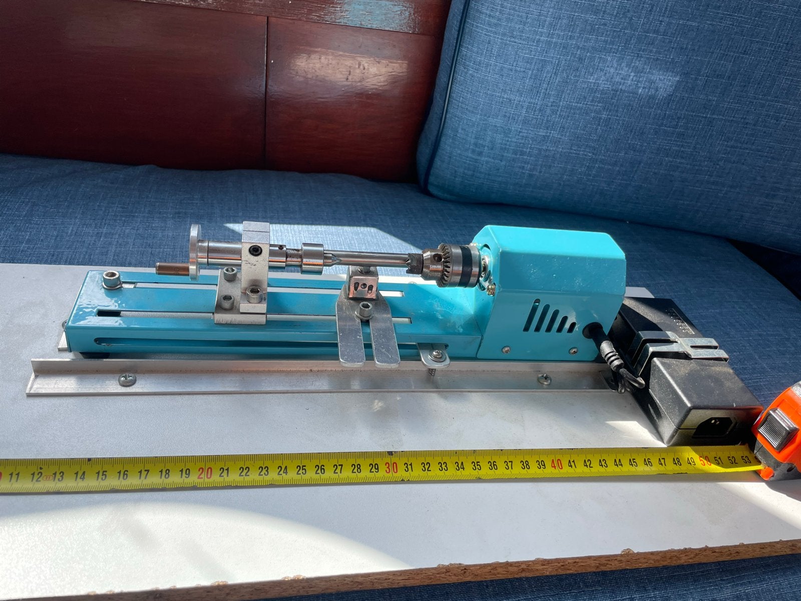 Mini draaibank - ideaal voor hobbyisten, Ophalen, Gebruikt, Houtdraaibank, Minder dan 500 mm