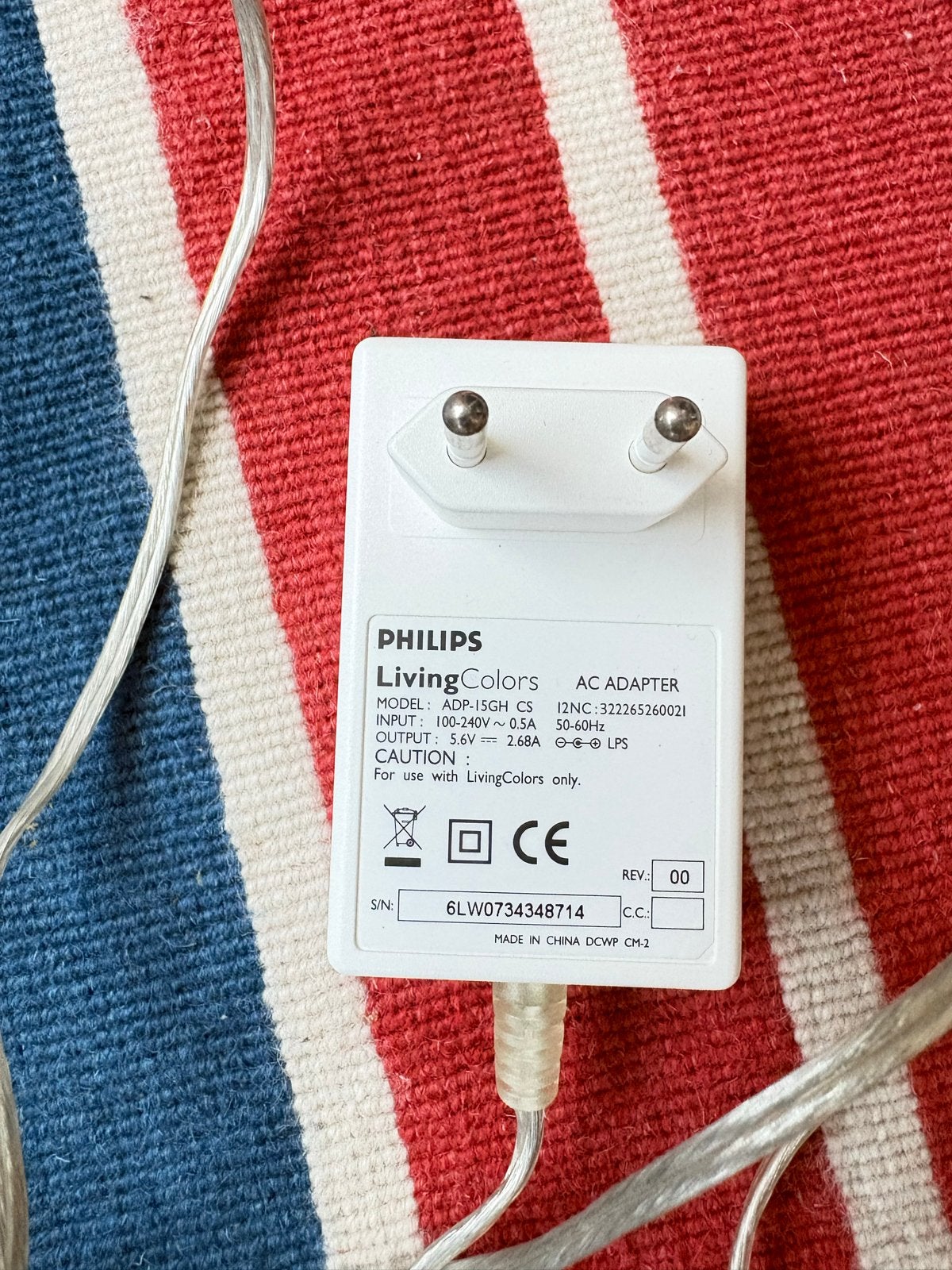 Philips LivingColors LED Tafellamp met Afstandsbediening, Kunststof, LED verlichting, Ophalen of Verzenden, Philips
