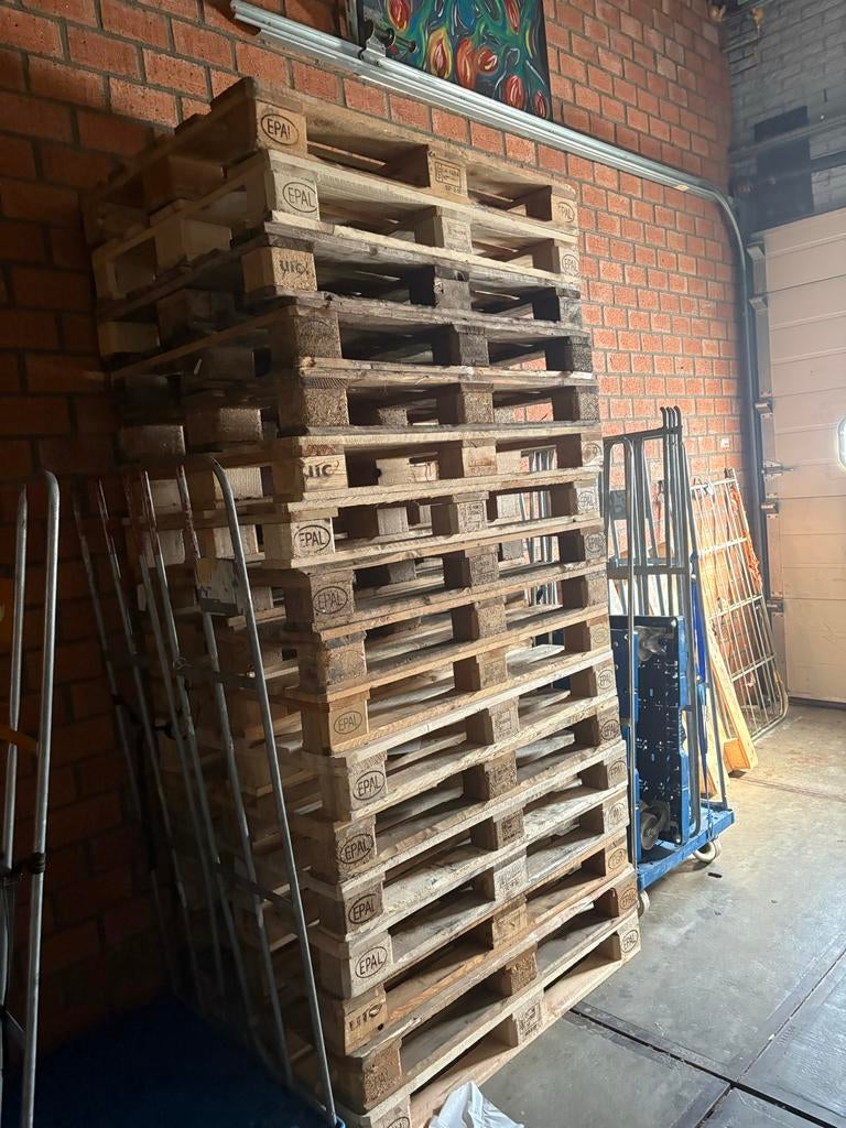 Pallets euro en wegwerkpallets, Ophalen, Overige categorieën