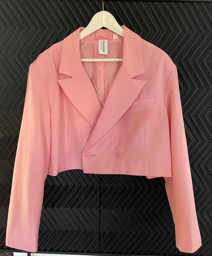 Dames korte blazer, Kleding | Dames, Ophalen of Verzenden, Zo goed als nieuw, Maat 38/40 (M)