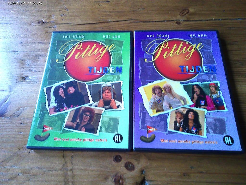 Pittige Tijden / DVD / serie deel 3 en 4 seizoen Carlo Irene, Cd's en Dvd's, Alle leeftijden, Ophalen of Verzenden, Gebruikt