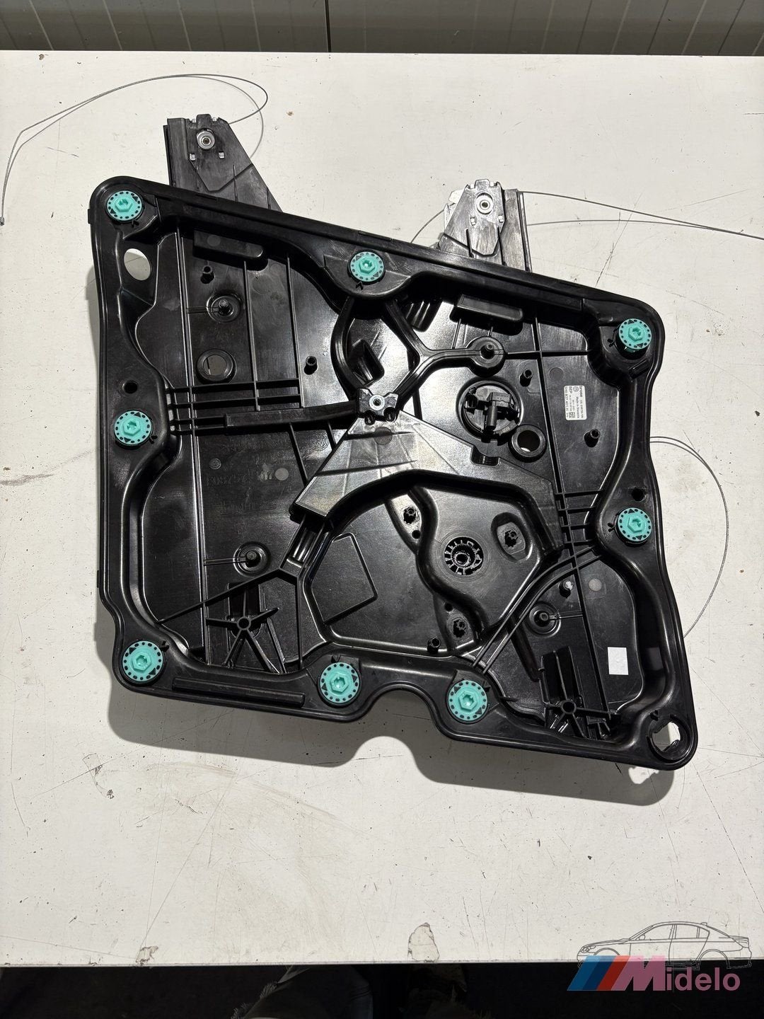 VW GOLF VIII RAAMMECHANISME LINKS VOOR 5H0837401H, Gebruikt, -, Volkswagen, -