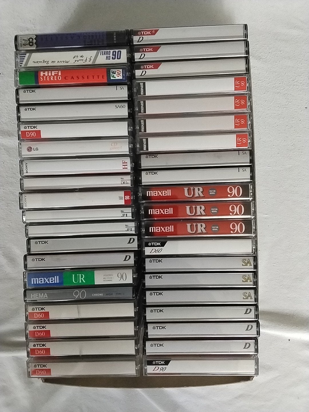 Grote partij diverse cassettebandjes (ca. 40 stuks), Cd's en Dvd's, Cassettebandjes, Ophalen of Verzenden, Gebruikt, Overige genres