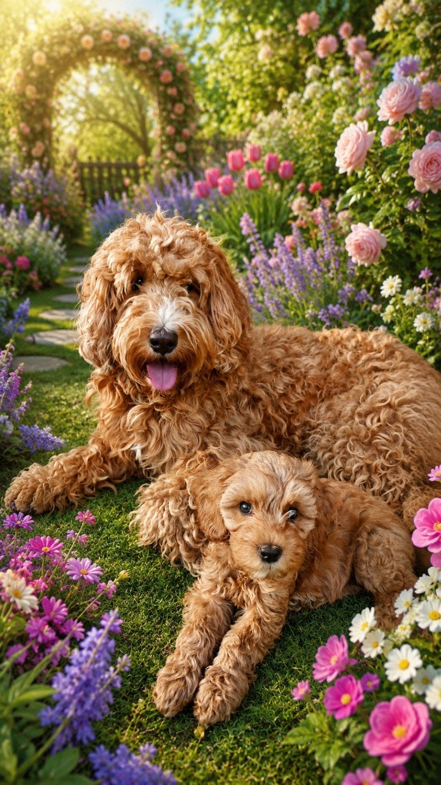 Australian Labradoodle Pups, Overige rassen, 8 tot 15 weken, Parvo, Meerdere