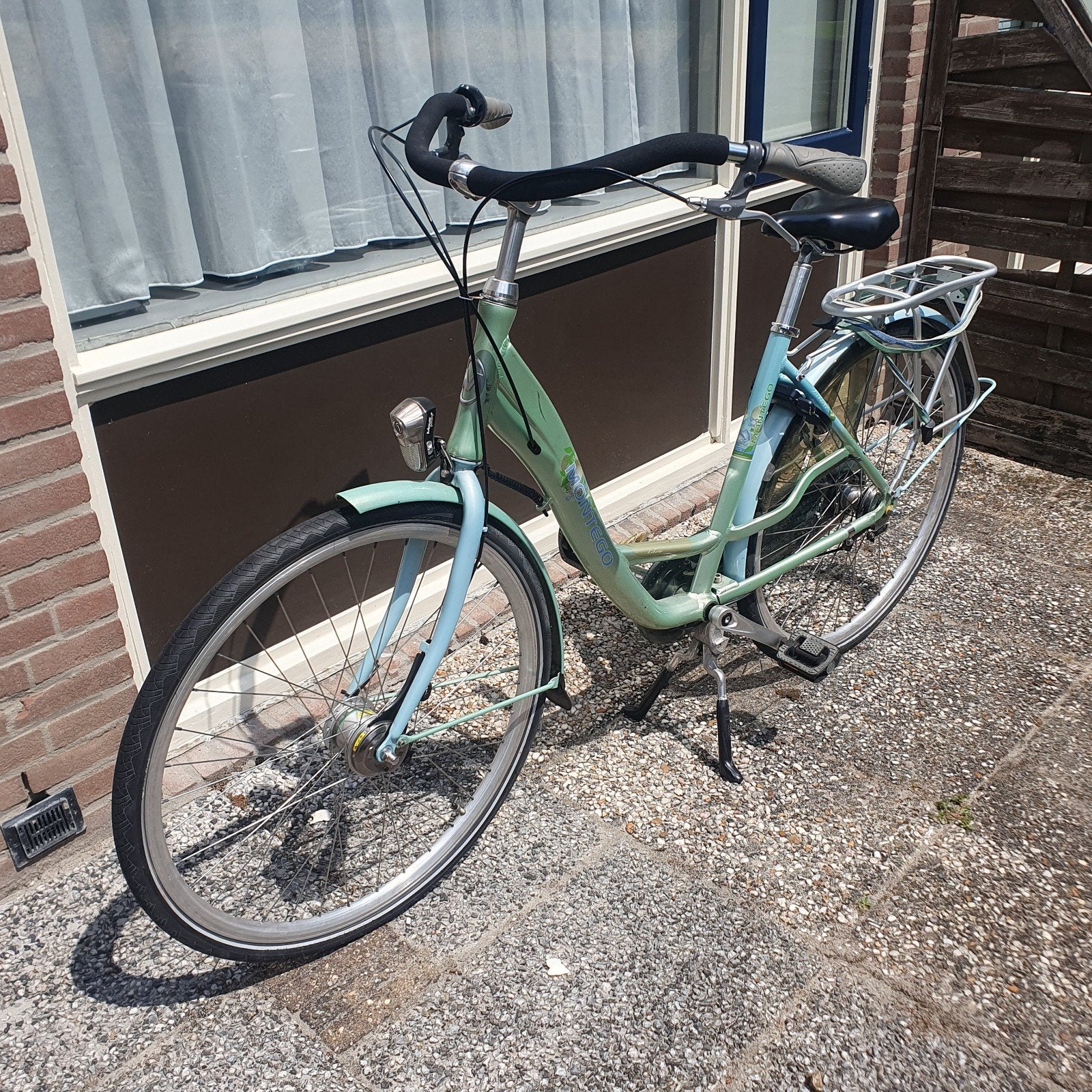 Montego Gracia Damesfiets - Groen/Blauw, Shimano Nexus 3, Fietsen en Brommers, Gebruikt, Versnellingen, 50 tot 53 cm, Trommelrem