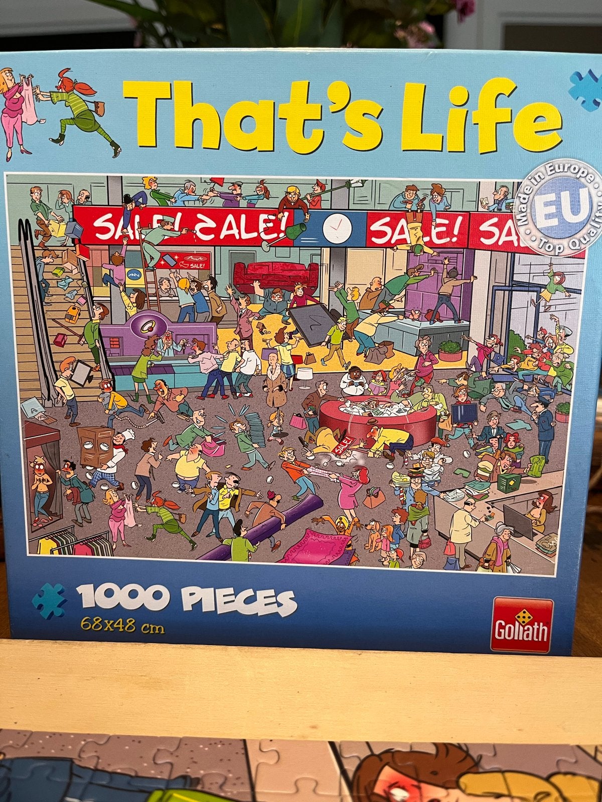 Puzzel That's Life 1000 stukjes - Goliath, Ophalen of Verzenden, 500 t/m 1500 stukjes, Gebruikt, Legpuzzel