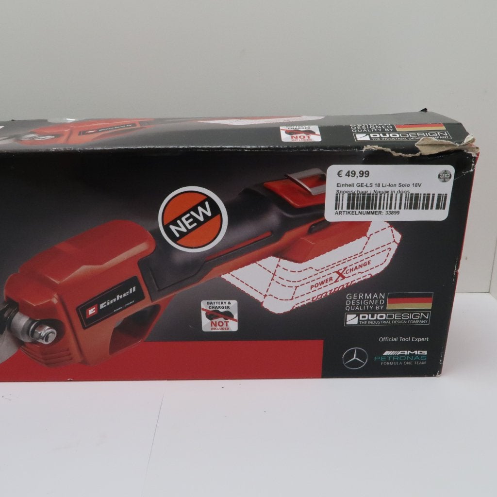 Einhell GE-LS 18 Li-Ion Solo 18V Snoeischaar | Nieuw in doos, Einhell, Nieuw, Support@einhell.com, Einhell Germany AG, Wiesenweg 22, 
94405 Landau an der Isar
Germany
