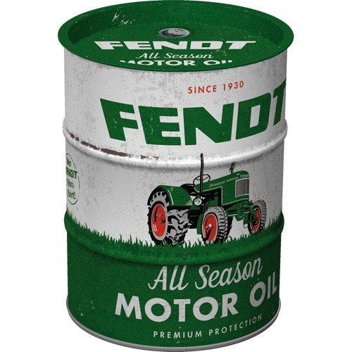 Fendt all season tracgtor reclame spaarpot van metaal deco, Ophalen of Verzenden, Nieuw, Auto's