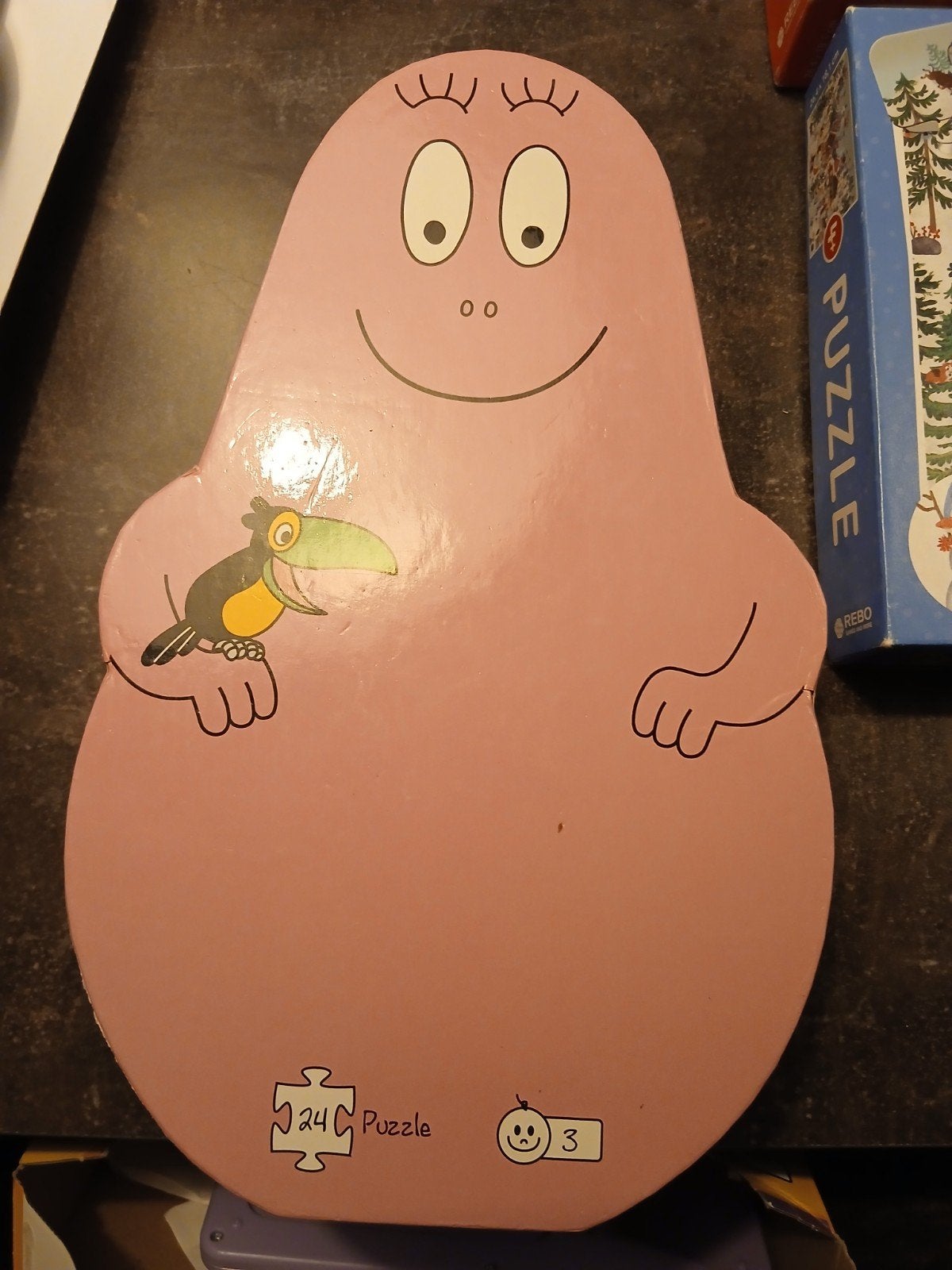 Barbapapa Familie Puzzel 24 stukjes, Ophalen, 10 tot 50 stukjes, Zo goed als nieuw, 2 tot 4 jaar