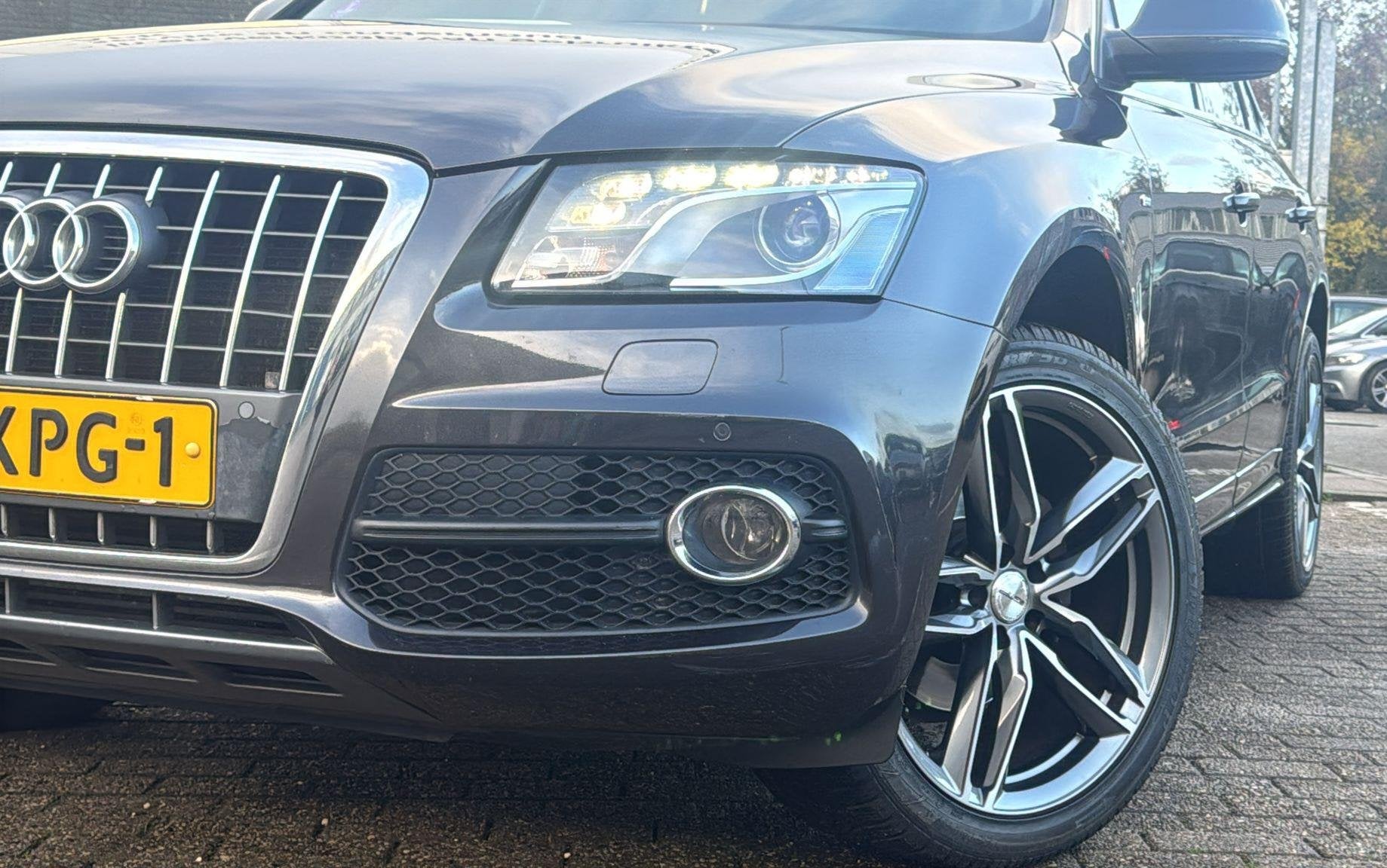 Audi Q5 2.0 TFSI quattro S-Line, Auto's, Automaat, Gebruikt, Zwart, Bedrijf
