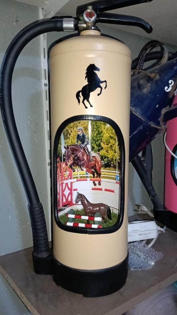 Unieke Brandblusserlampen - Gepersonaliseerd Design, Huis en Inrichting, Lampen | Overige, Ophalen of Verzenden, Zo goed als nieuw