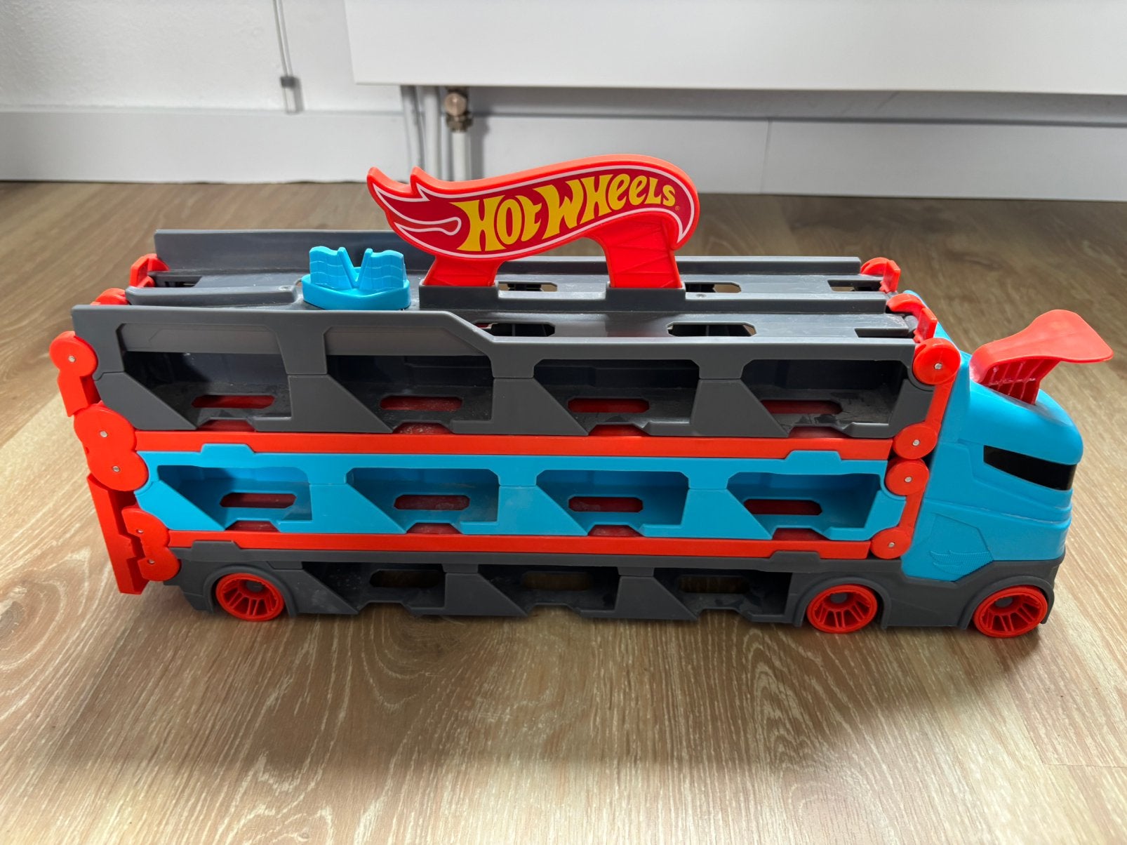Hot Wheels Speedway Oplegger, Ophalen, Hot Wheels, Handmatig, Racebaan