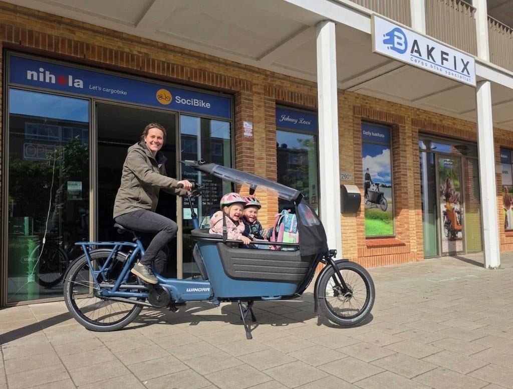 Demomodel Winora Fub 2 Bakfiets - Ideaal voor Gezinnen!, Overige merken, Info@winora.de, Nieuw, Ophalen of Verzenden