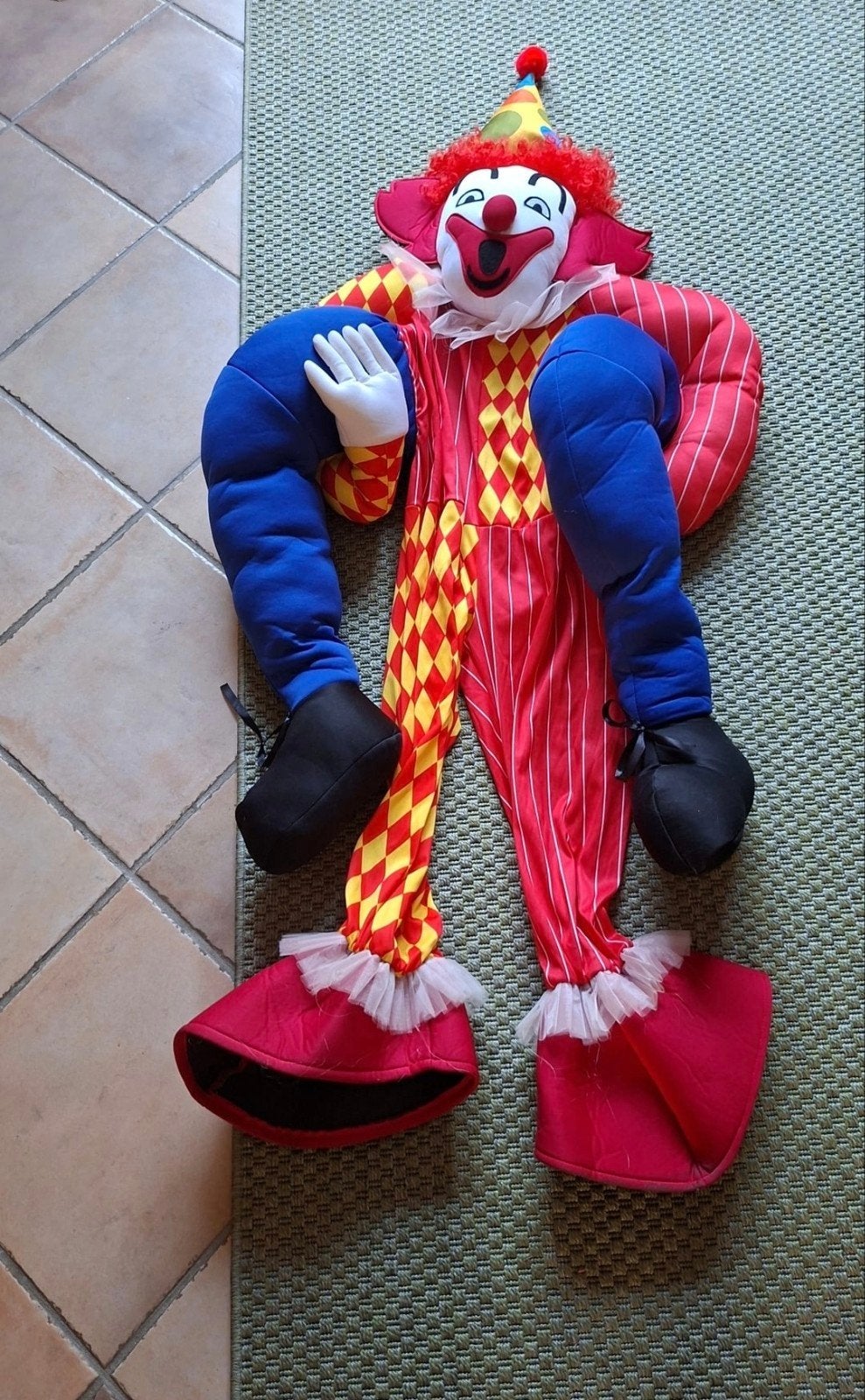 Clownspak - one size, Ophalen of Verzenden, Gebruikt, Kostuum