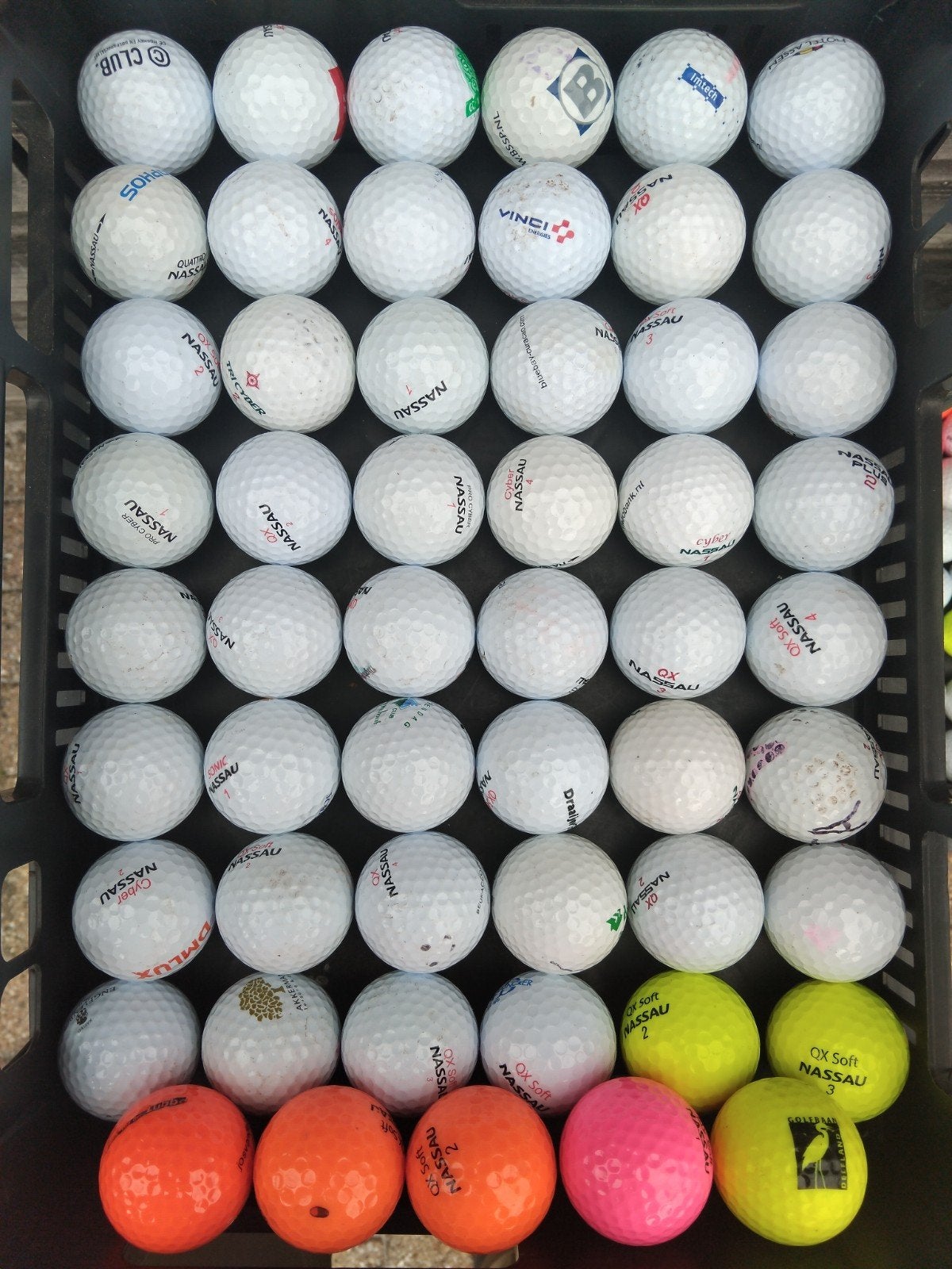 Golfballen Nassau, Ophalen of Verzenden, Bal(len)