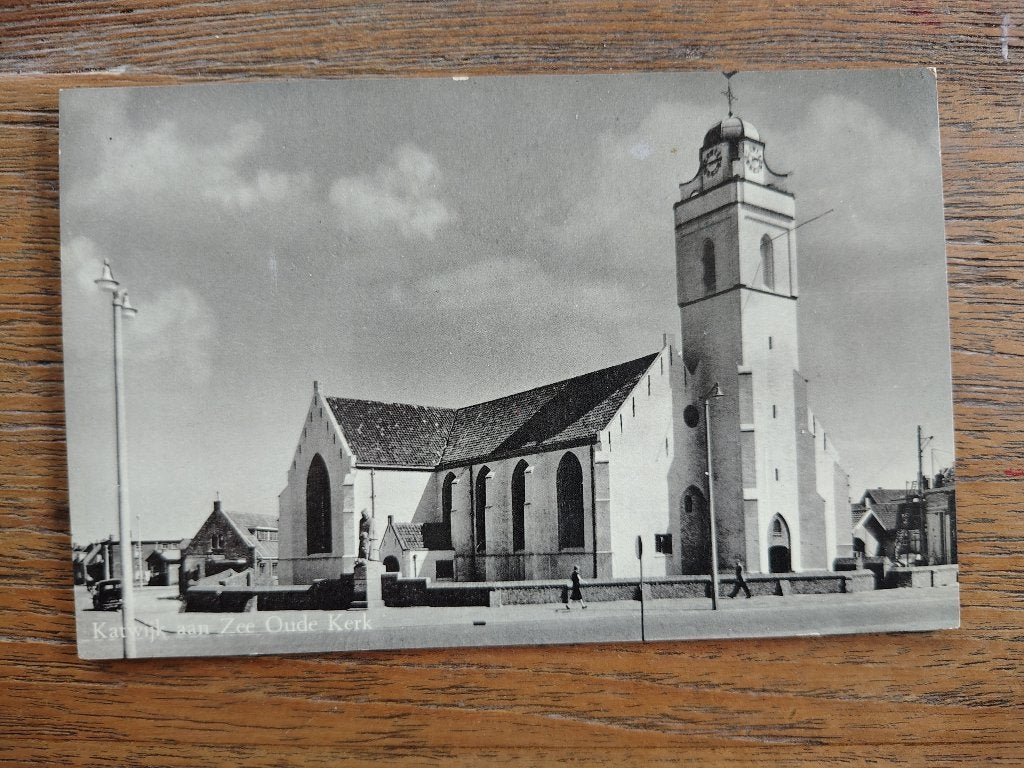 Katwijk aan zee oude kerk 2, Verzenden, 1920 tot 1940, Zuid-Holland