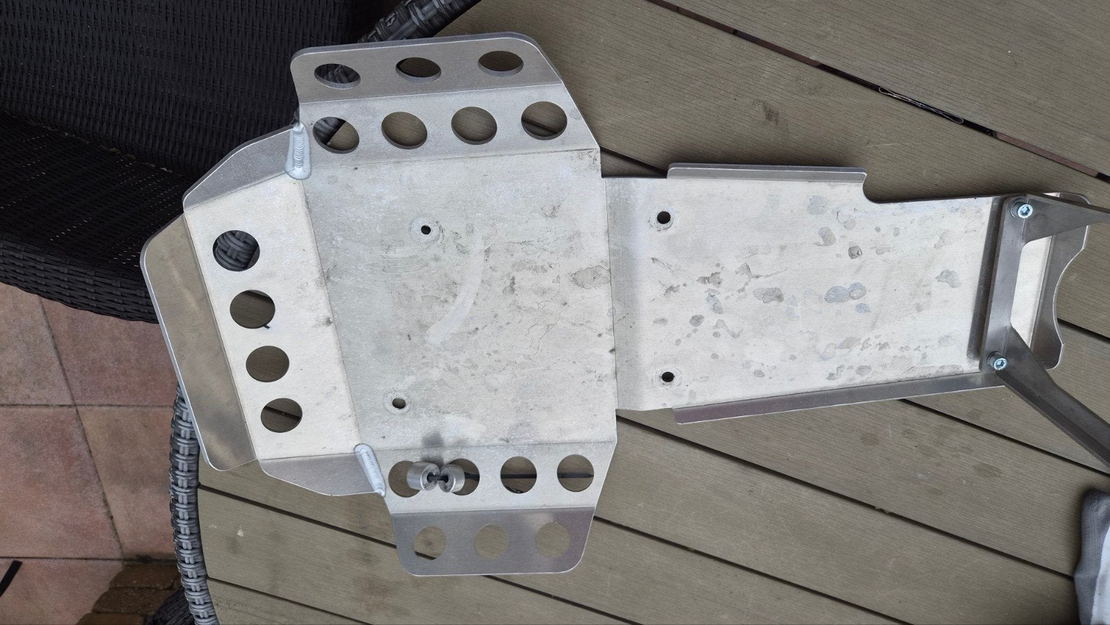 Touratech Bashplate voor BMW R1200GS, Ophalen of Verzenden, Gebruikt