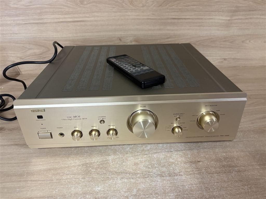 Denon PMA 1500R MOS versterker, Ophalen of Verzenden, Zo goed als nieuw, 120 watt of meer, Denon