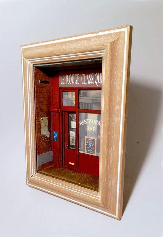 3D Framebox - Le Rouge Classique, Minder dan 50 cm, Oorspronkelijke maker, Overige typen, Nieuw