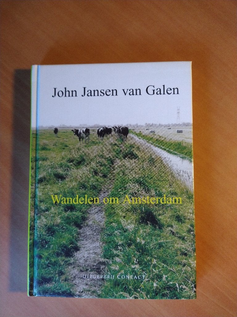 Wandelen om Amsterdam - John Jansen van Galen, Overige merken, Fiets- of Wandelgids, Ophalen of Verzenden, Zo goed als nieuw