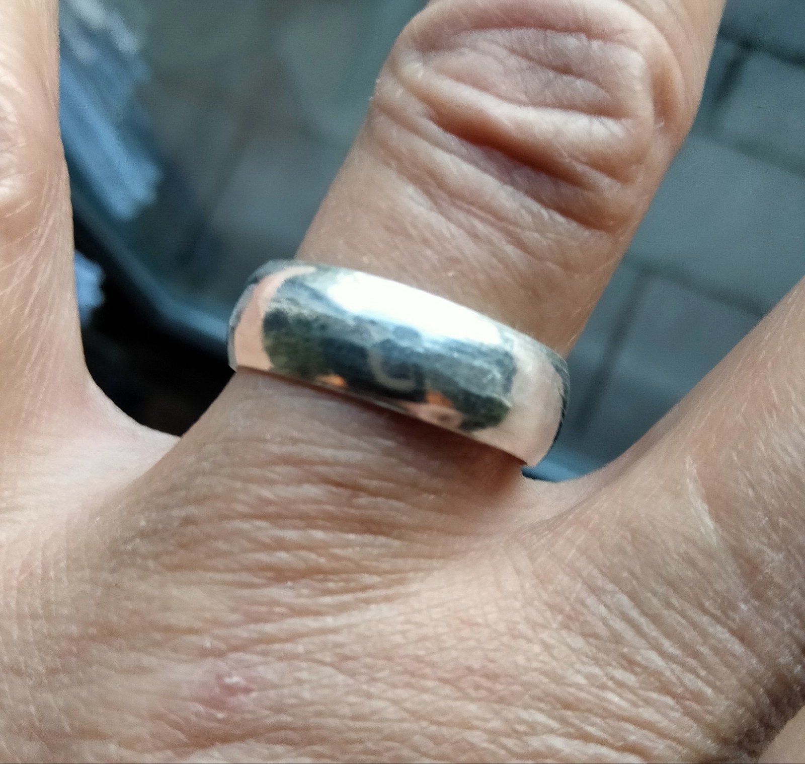 925 zilveren ring maat 19,25, Verzenden, 19 tot 20, Nieuw, Dame