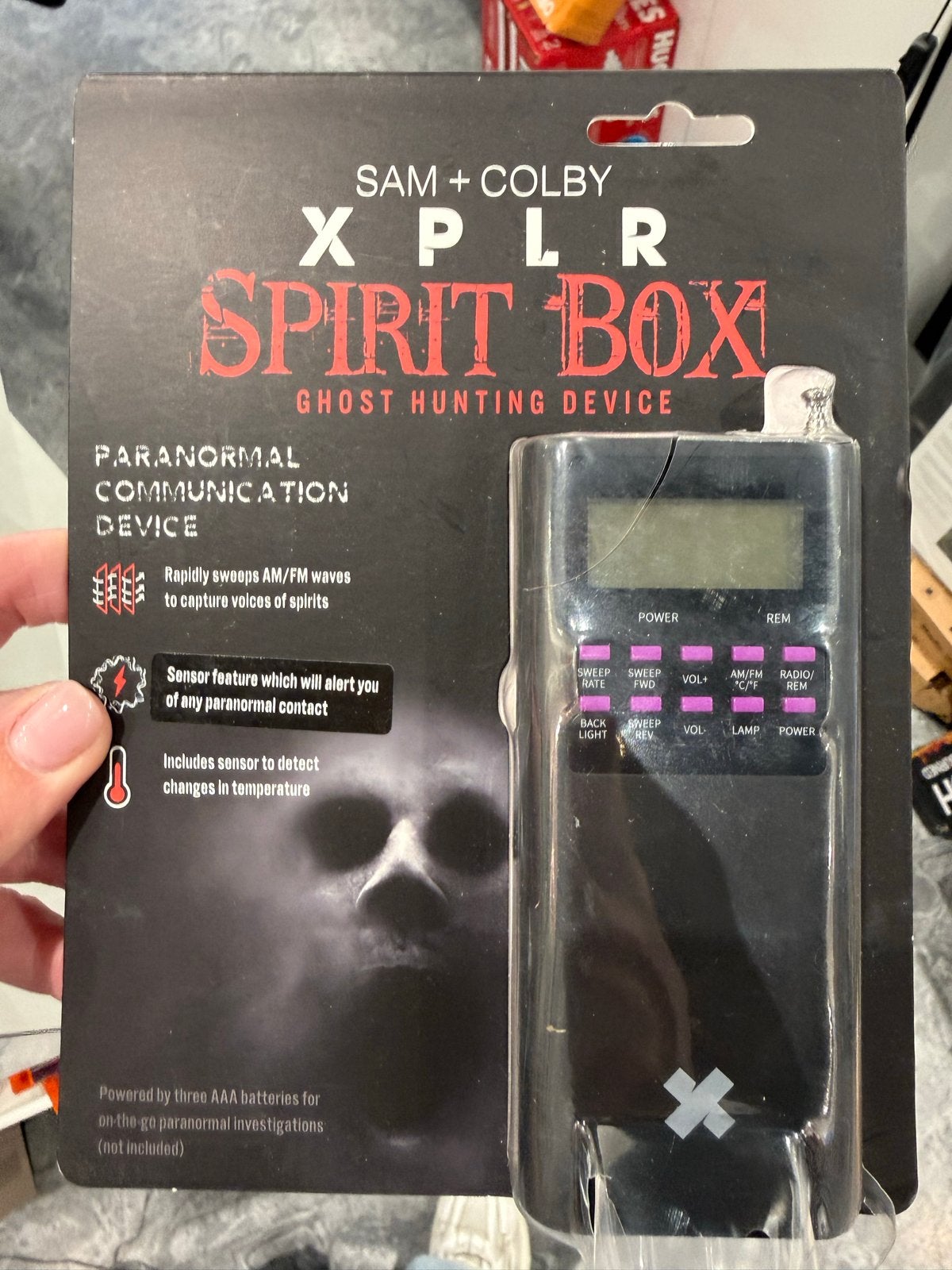 Sam & Colby XPLR Spirit Box Ghost Hunting Device – nieuw, Hobby en Vrije tijd, Ophalen of Verzenden, Nieuw