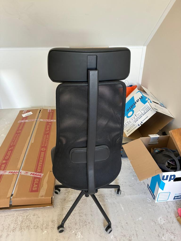 Bureaustoel Ikea, Ophalen, Gebruikt, Zwart, Bureaustoel