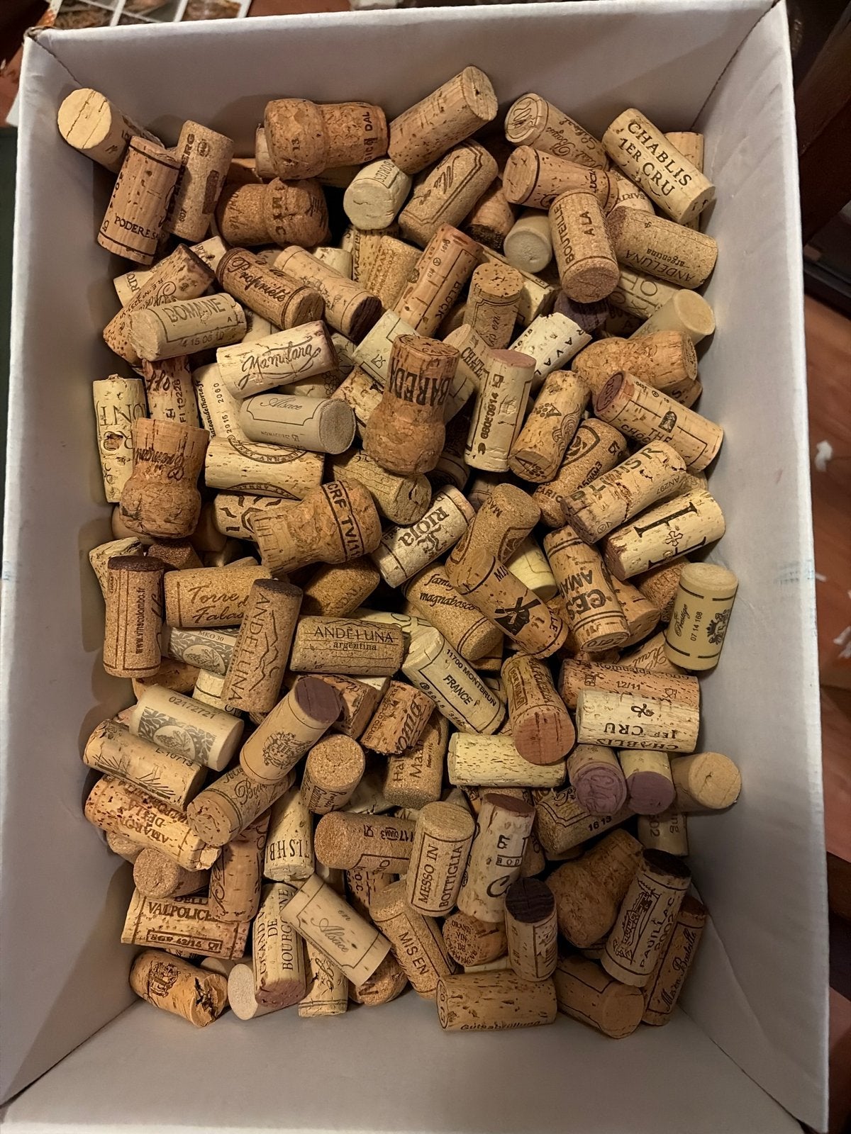 500 Wijnkurken - Diverse Merken voor Decoratie/Knutselen, Ophalen of Verzenden, Gebruikt