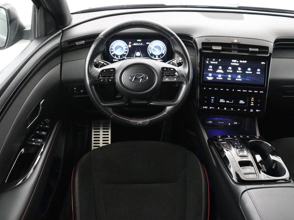 Hyundai Tucson 1.6 T-GDI PHEV N Line Sky 4WD | Panoramadak |, Auto's, Hyundai, Automaat, 1350 kg, 14 kWh, Gebruikt