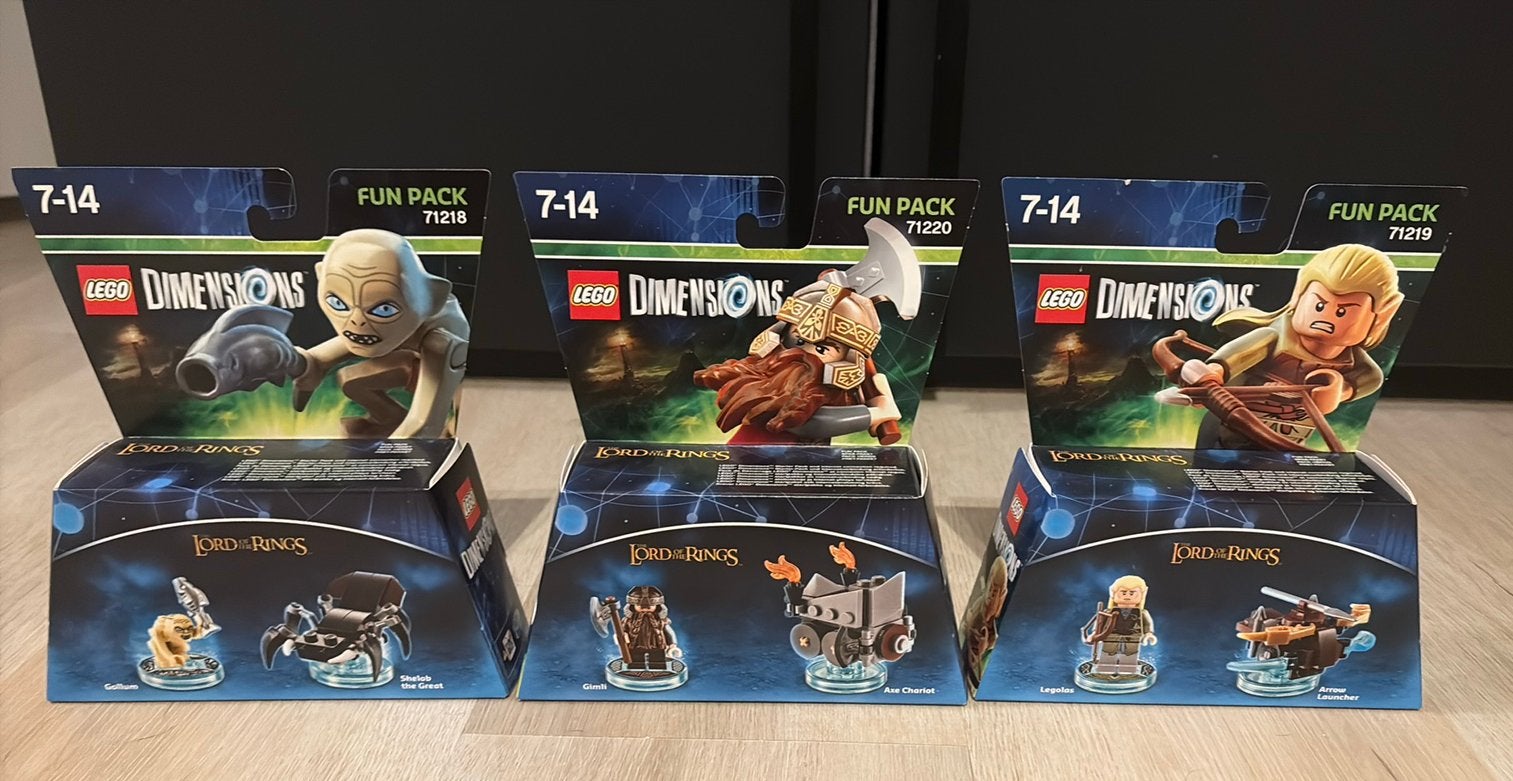 Lego Minifigures Lord of The Rings Dimensions set, Ophalen of Verzenden, Zo goed als nieuw, Actiefiguurtje