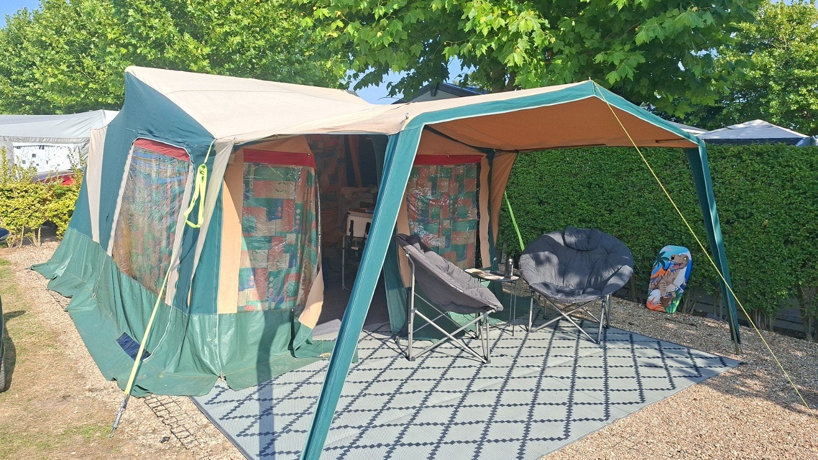 Trigano Odyssee vouwwagen (opknapper), Caravans en Kamperen, Ophalen, Tot en met 4