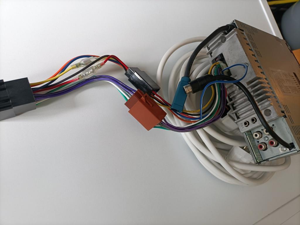 Alpine CDE-101BT CD-ontvanger met Bluetooth, Auto diversen, Autoradio's, Ophalen of Verzenden, Gebruikt