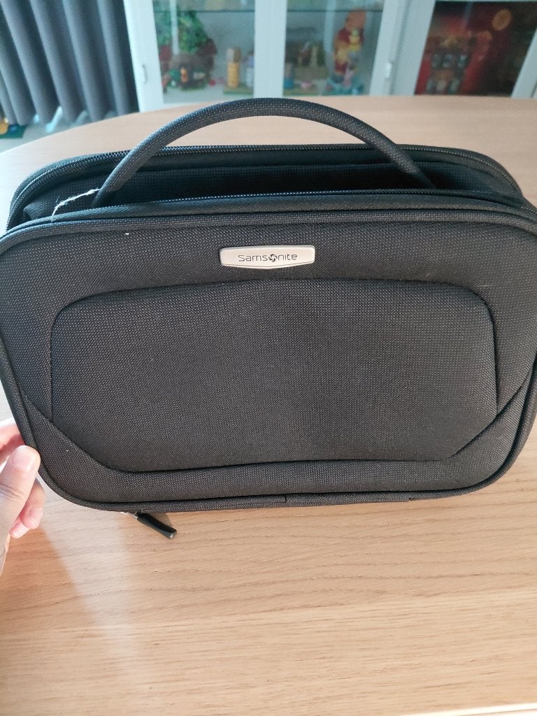 samsonite toilettas zwart, Sieraden, Tassen en Uiterlijk, Toilettassen, Ophalen of Verzenden, Zo goed als nieuw, Zwart, Heer of Dame